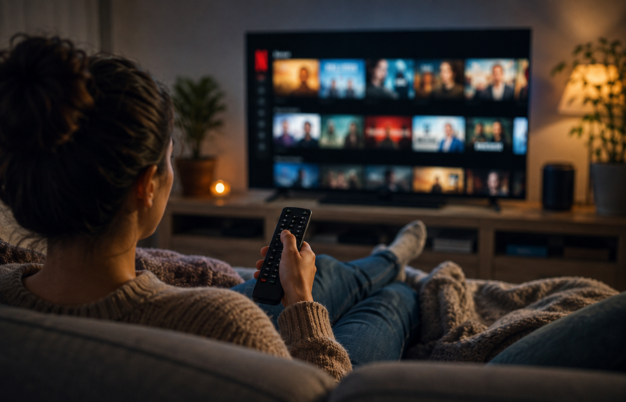 Netflix no ganó por tener más contenido. Ganó porque hizo que seguir fuera más fácil que detenerse