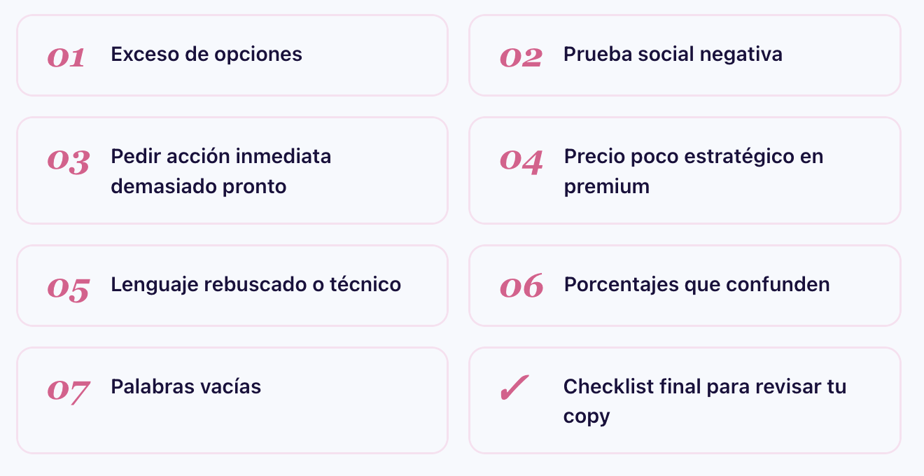 E-book Palabras que frenan ventas